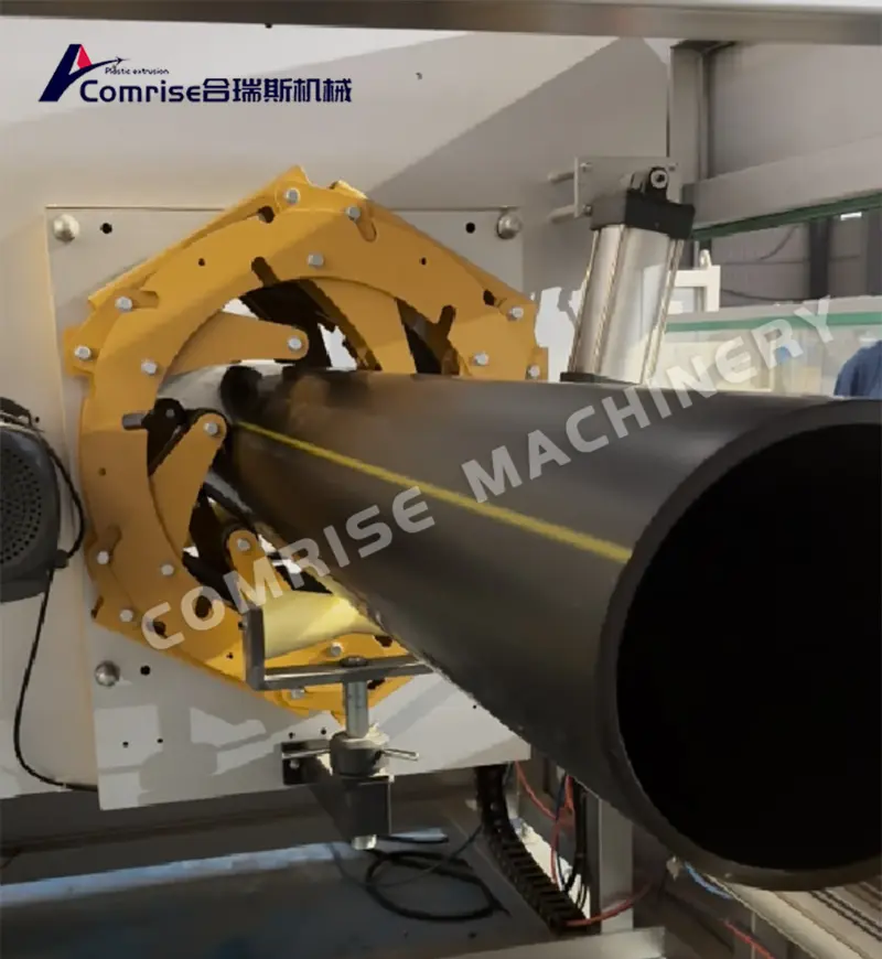 200-500mm HDPE machina organi fistulae ad satisfactionem emptorem peracta