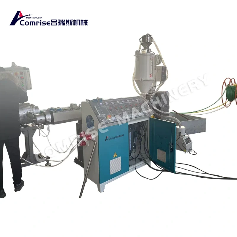 Carbon Spiral aucti Corrugated Pipe Machina