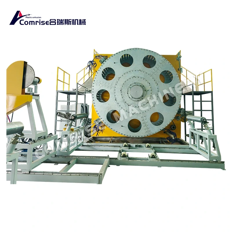 PE Caule Wall Winding Pipe Faciens Machina